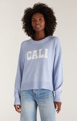 California Sweater - Blue Bird