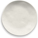 Natural fiber appetizer plates - Cream 8.5'' (set of 2)