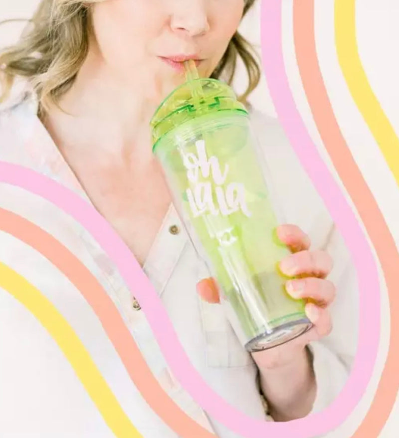 Bouteille d’eau en plastique - Oh lala