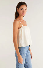 Annie Tank - Adobe White