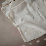 Couverture/Doudou en coton bio- Ivory