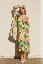 Island Time Maxi Dress - Banana Cream Pink