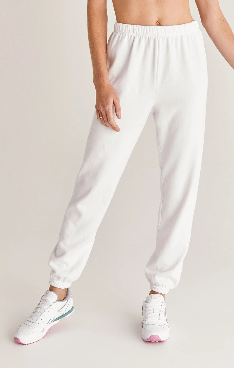Jogging de printemps classique - White