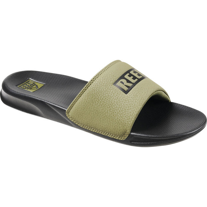 One slide sandals (men) - Olive