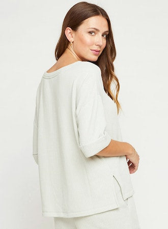 Callahan Ribbed Sweater - Mist