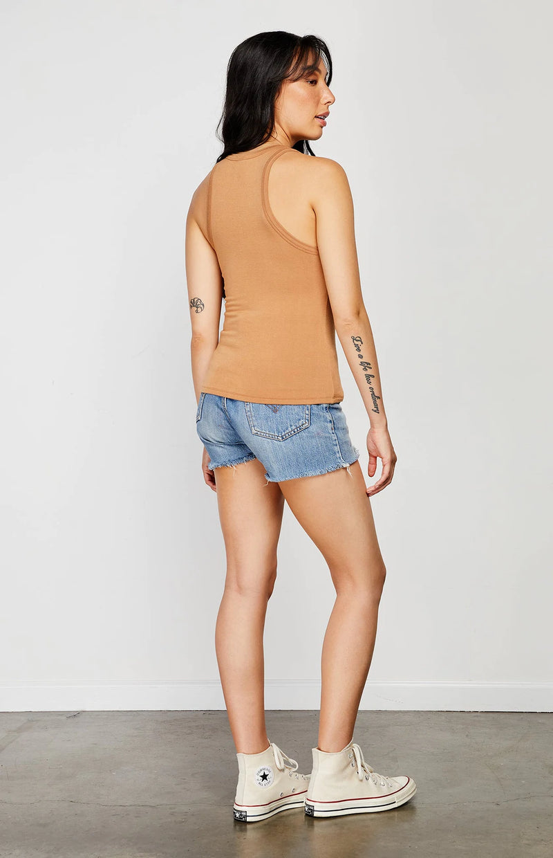 Camisole hyper douce et extensible Leila - Honey