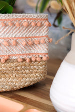 Panier en jute et coton- Nectar