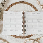 Hardcover Diary - Pale Floral