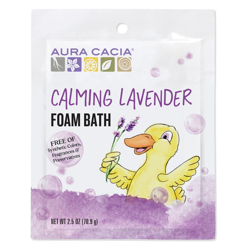 Mousse de bain calmante pour enfants - Lavande