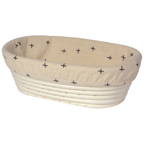 10 inch banneton basket liner - Cross