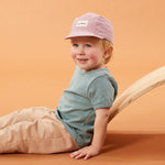 Casquette en lin pour enfant- Raisin