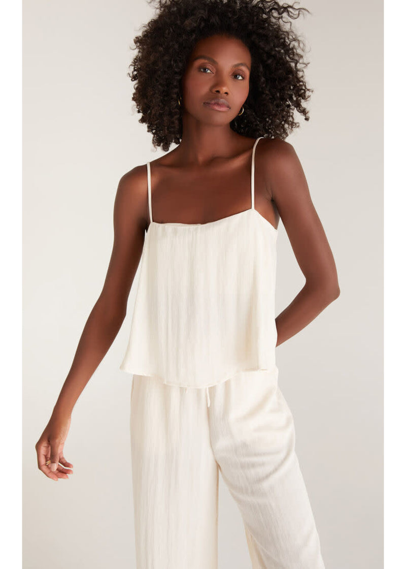 Annie Tank - Adobe White