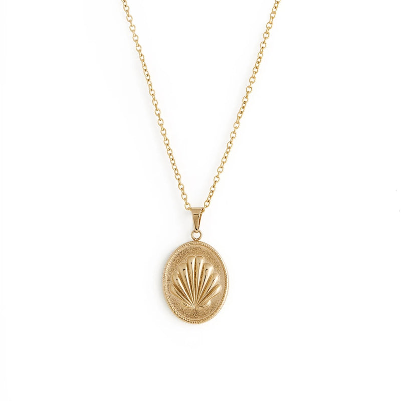 Gold plated necklace - Seaside