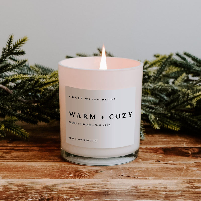 Soy Candle - Warm+Cozy